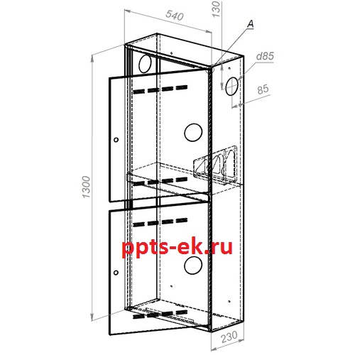 Шкаф пожарный 320 размеры